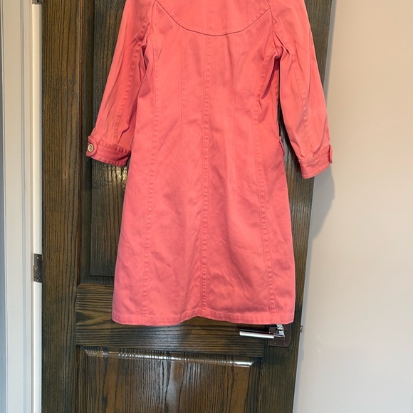 Pink Button-Up Spring coat - Picture 12 of 15